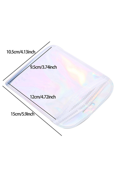 Choice أكياس بلاستيكية سميكة قابلة لإعادة الإغلاق وقابلة لإعادة الاستخدام، مق...