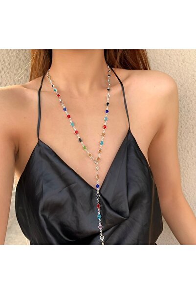 Choice XL988B-YINSE قلادة هندسية على شكل قوس قزح محظوظ للنساء مجوهرات عصرية م...