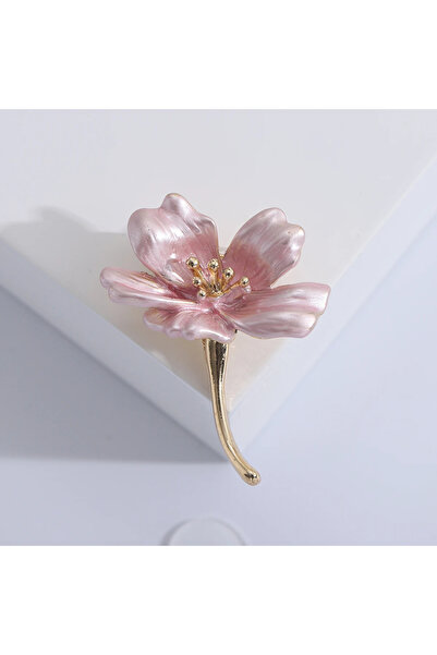 Choice MULTI Pink1928-PK دبابيس زهور عصرية من المينا للنساء دبابيس نباتية هدا...