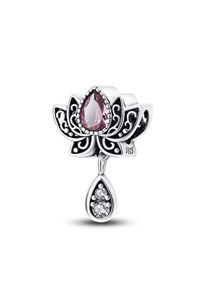 Choice6 PAC779 Classic Silver Plated Lotus Guardian Angel Heart-Shaped Zircon...