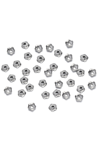 Choice 15 نمطًا (50 قطعة/الوحدة) 15 نمطًا من أغطية نهايات الخرز المصنوعة من ا...