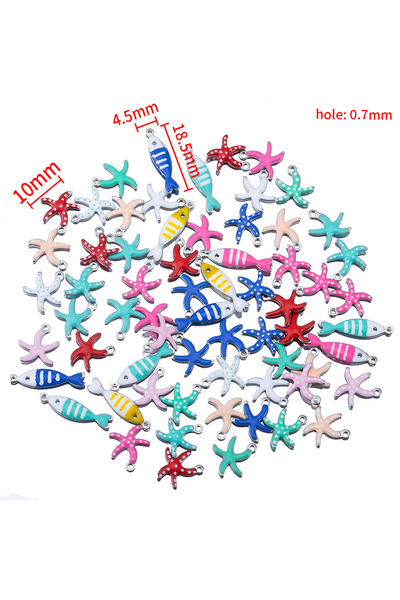 Choice 20 قطعة من الفولاذ المختلط 20 قطعة من الفولاذ المقاوم للصدأ قلادة نجم ...