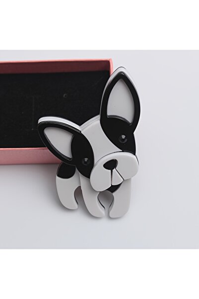 Choice N8-4-4797 إكسسوارات ملابس عصرية مصنوعة يدويًا، دبوس على شكل كلب كرتوني...