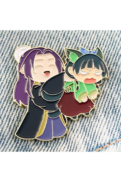 Miniso Jinshi-brooch-02 جينشي ماوماو تشيبي المينا بروش يوميات الصيدلة كوس رين...