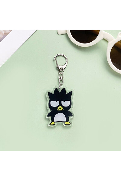Miniso 5 cm 17 Sanrio Bad Badtz-Maru Acrylic Keychain Accessories Bag Charms ...