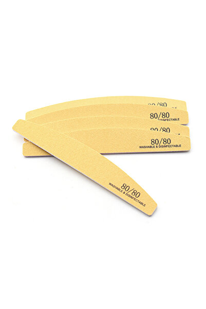 Choice 5 قطع من حبيبات 80، 5 قطع من حبيبات 80/100/150/180/240، مبرد أظافر بخم...