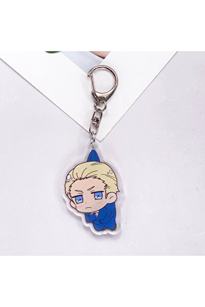 Miniso 5 cm 7 Anime Characters Hetalia Funny Cute Acrylic Car Keychain Access...