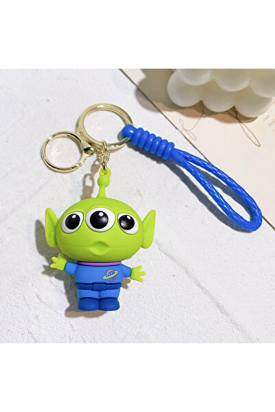 Miniso KC4227 6 Pcs/set Disney Anime Toy Story Keychain Cute Woody Buzz Light...