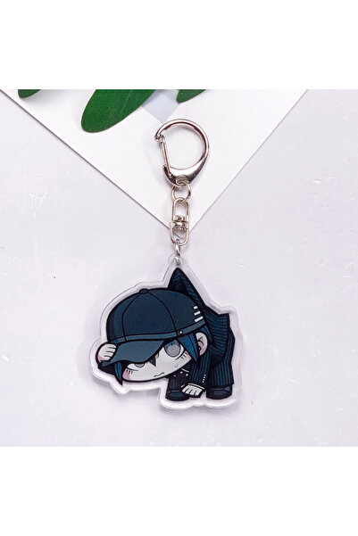 Miniso 5 cm 4 Anime Characters Danganronpa Funny Cute Acrylic Keychain Access...