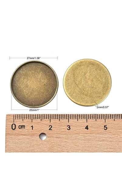 Choice AECH05-03187 20 قطعة من الحديد بحافة عادية وأكواب كابوشون وإطارات مسطح...