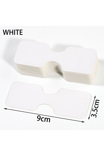 Choice بطاقة عرض فارغة قابلة للطي من ورق كرافت أبيض 02، 50 قطعة، لعرض أسعار ا...