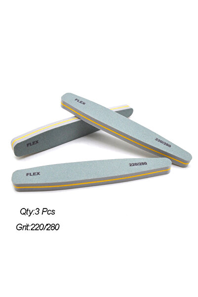 Choice 3 قطع خضراء 2/3/5 قطع مجموعة إسفنجة أظافر ومبرد أظافر بحبيبات 220/280 ...