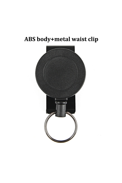 Choice 02 Retractable Badge Reel Holders, Metal Heavy Duty With Carabiner Bel...