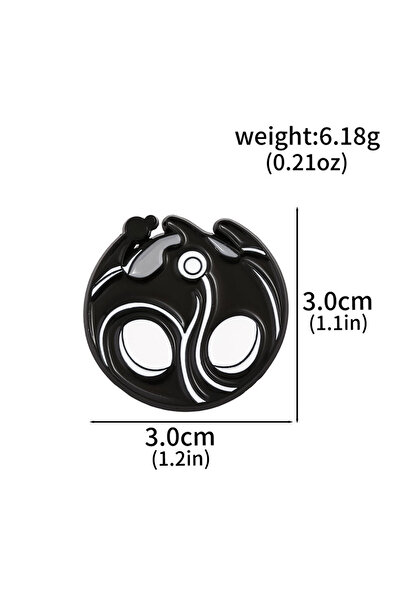 Miniso X00670-07 لعبة جديدة، قلادة على شكل عظمة مسمار فارس مجوف، سيف مسمار نق...