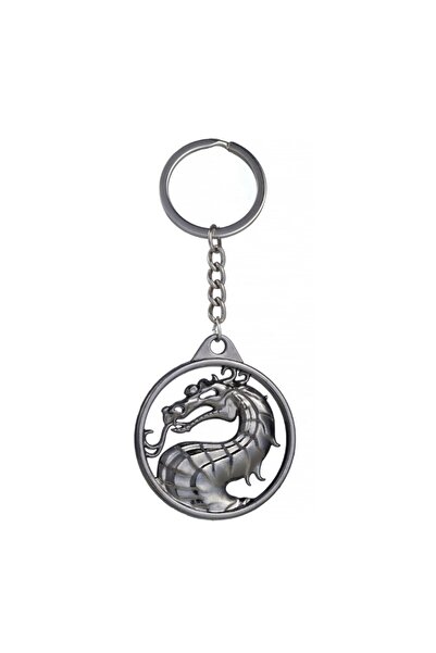 Choice Black Keychain Fashion Vintage Charm Game Mortal Kombat Keychain Drago...