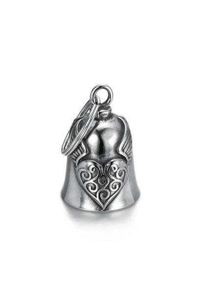 Choice97 S0189 Fashion Red Cross Guardian Angel Wings Bell Motorcycle Bell Ke...
