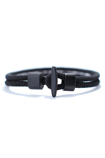 Choice 17.5cm Black 51Luckind Simple Design Milan Rope Bracelet Handmade Men ...