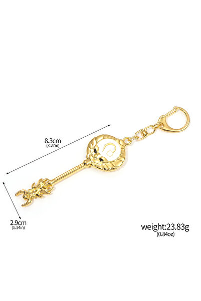 Choice K00877-02 سلسلة مفاتيح أنمي فيري تيل لاستدعاء 12 كوكبة، قلادة تنكرية، ...