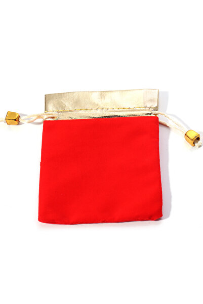 Choice 7x9 سم (10 قطع) أحمر 5-10 قطع/مجموعة أكياس مخملية برباط وحواف ذهبية ال...