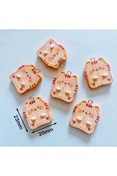 Choice 10 قطع مزيج 10 قطع حيوان خبز محمص قطة الراتنج سحر قلادة مجوهرات صنع ال...