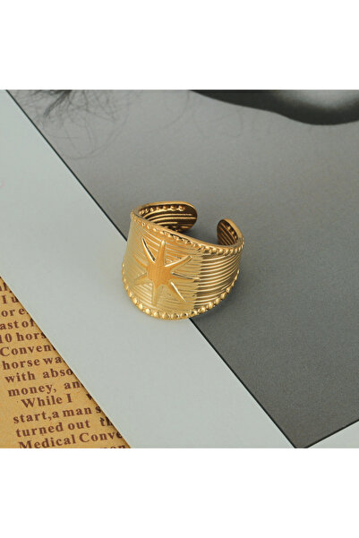 Choice R328 خواتم نسائية من الفولاذ المقاوم للصدأ بتصميم هندسي قابل للتعديل خ...