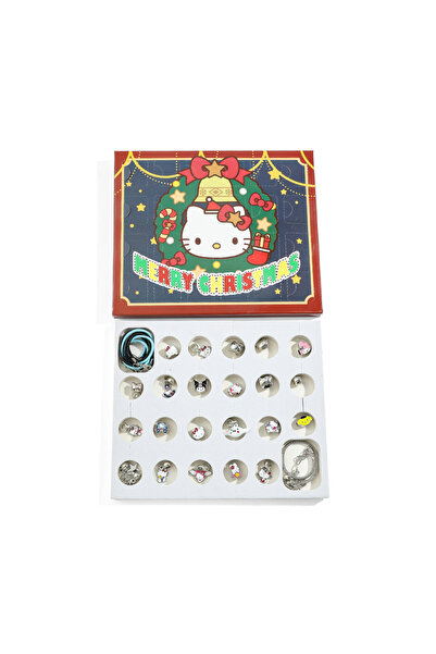 Miniso سوار سانريو هالو كيتي تقويم عيد الميلاد صندوق أعمى - سوار إبداعي DIY للفتيات