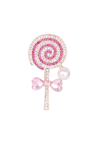 Choice J8-4-1351 دبوس مصاصة مرصع بأحجار الراين للنساء إكسسوارات دبابيس مجوهرات