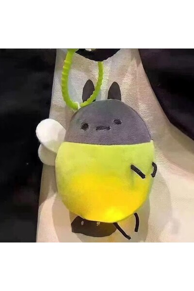 Choice 1 Cute Luminous Firefly Plush Toys Doll Figurine Keychain Bags Pendant...