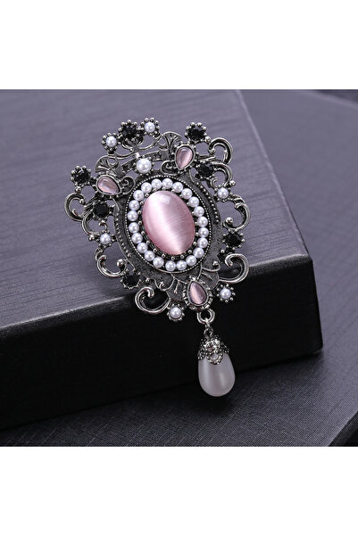 Choice H8-5-2811 بروش أحجار كريمة أنيق للنساء، إكسسوارات ملابس، دبابيس مجوهرات