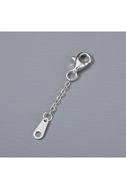 Choice 31mm-2P 2pcs 925 Sterling Silver Extended Extension Tail Chain with Lobster Clasps Connector for DIY