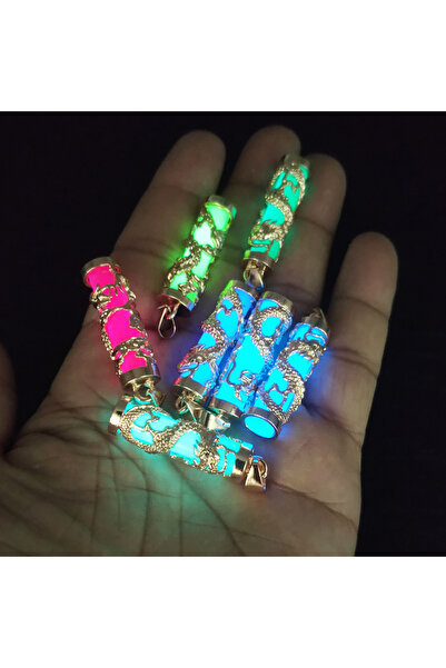 Choice مزيج الألوان 5 قطع، قلادة مضيئة، تنين ملفوف، تنين ذهبي، مجوهرات، إكسسو...