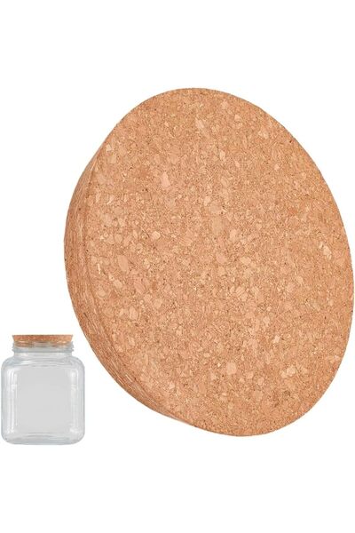 Choice AECH07-04994 سدادات زجاجات كبيرة من الفلين مقاس 5.5 إلى 6.3 بوصة، أغطي...