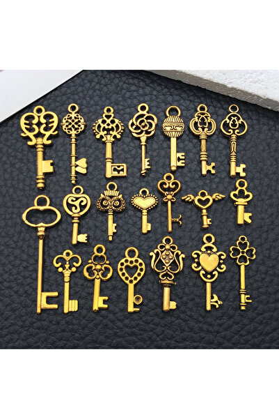 Choice SN923-20pcs 20/100pcs Mini Key Series (يشمل تشطيبات ذهبية عتيقة/برونزي...