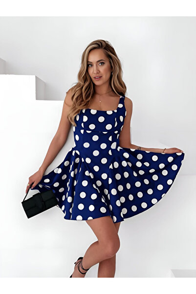 OEMN Short dress with straps and various prints