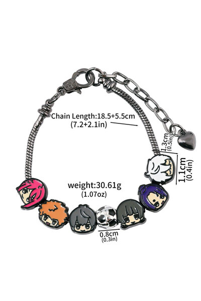 Choice B00215 Anime BLUE LOCK Cosplay Bracelet Football Q Isagi Yoichi Rensuk...
