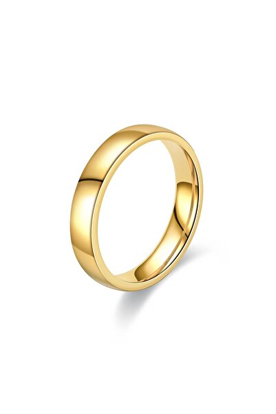 Choice 11 R05594-1-0-5 خاتم مطلي بالذهب ملون عصري للنساء خاتم زفاف بسيط للزوجين مجوهرات الخطوبة