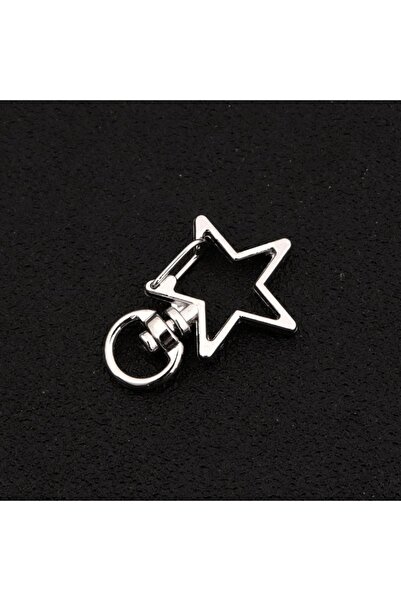 Choice Silver Set of 10 Metal Lobster Claw Clasps Star keyring Hook Lanyard C...