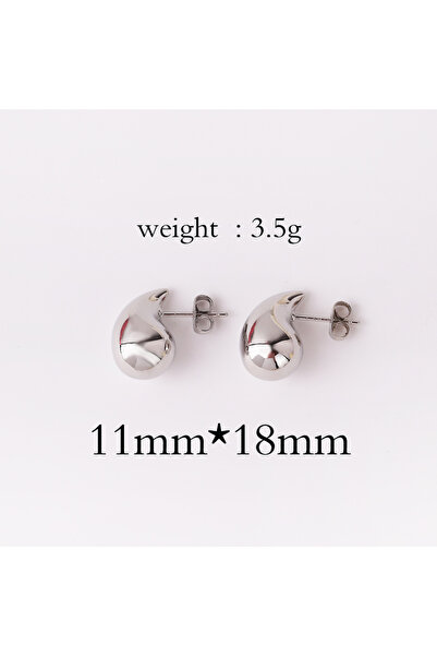 Choice Extra small silver Vintage Gold Plated Chunky Dome Drop Earrings for W...