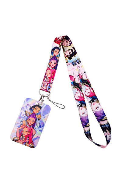Choice AS SHOW S4 Kpop Demon Girls Group Charm Lanyard سلسلة مفاتيح السيارة ل...