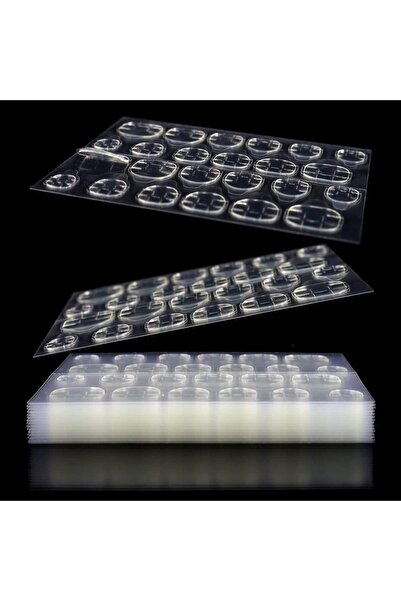 Choice أبيض 288 قطعة (12 صورة) أوراق مقاومة للماء وجيدة التهوية وملصقات مزدوجة الجوانب يمكن لصقها بشكل مزيف