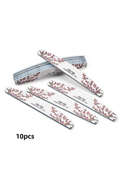 Choice 10 قطع Girt150 10 قطع مبرد أظافر ثنائي الجانب، تصميم فني على الطراز ال...