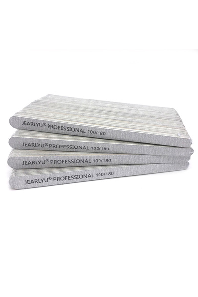 Choice 200 قطعة من مبرد الأظافر الخشبي بحبيبات 100-180، 100/200 قطعة، ورق صنف...