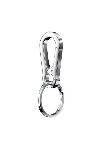 Choice 1PCS Silver 1/4PCS Metal Gourd Buckle Keychain Climbing Hook Car Keychain Strong Carabiner Shape Key