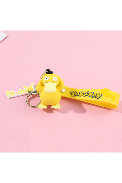 Miniso مجموعة سلسلة مفاتيح بوكيمون KC4289 - سلسلة مفاتيح لطيفة على شكل بيكاتشو وأصدقائه، سلسلة مفاتيح على شكل نسخة Q، سلسلة مفاتيح على شكل أنمي، سلسلة مفاتيح كاواي