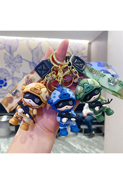 Choice 6 cm SET OF 3PCS Cartoon Creative Camouflage Special Soldier Vehicle K...