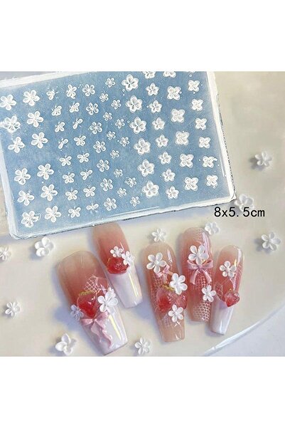 Choice قالب سيليكون ثلاثي الأبعاد لتزيين الأظافر A18 على شكل بتلات فواكه حلوة...