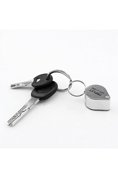 Choice عدسة مكبرة للمجوهرات المعدنية باللون الفضي 30X أداة عين المجوهرات عدسة...