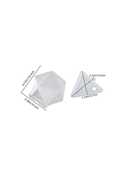 Choice قوالب النرد 02 من راتنجات الإيبوكسي - إنشاء مخصص