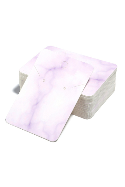 Choice purple 50pcs/lot Color Earring Cards Necklace Display Tags Cards for W...