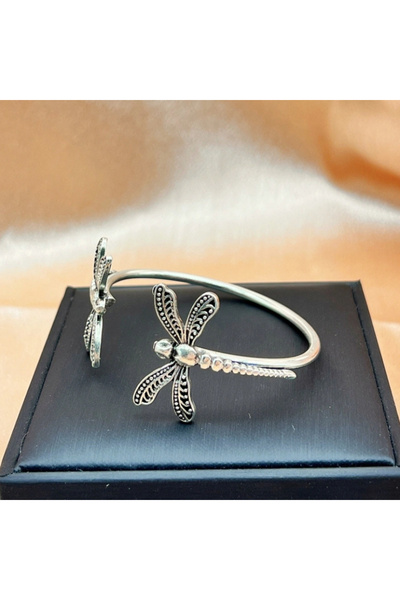 Choice YB6454-1 سوار مفتوح بتصميم اليعسوب بتصميم إبداعي، بتصميم ريترو، مناسب ...